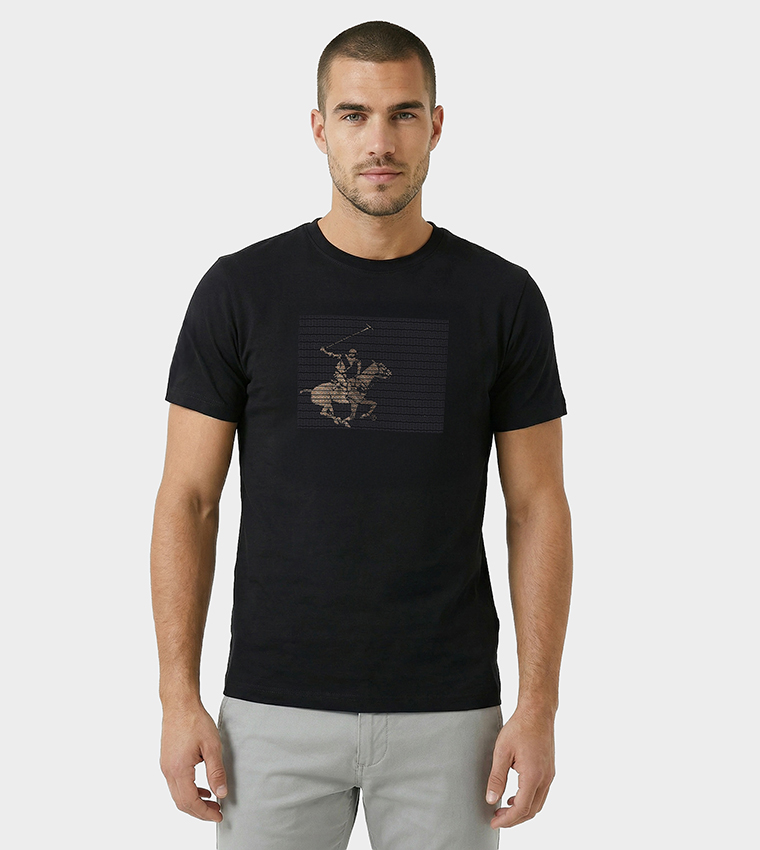 Logo Detail Crew Neck T-Shirt