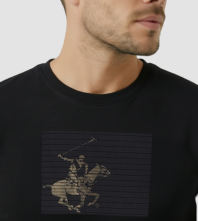 Logo Detail Crew Neck T-Shirt