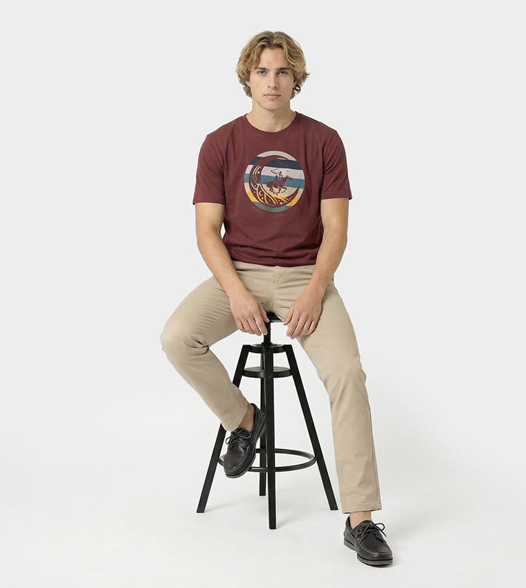 Graphic Crew Neck T-Shirt