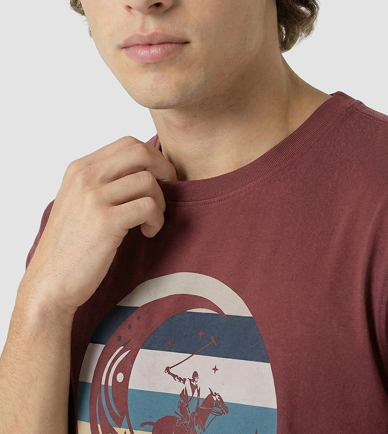 Graphic Crew Neck T-Shirt