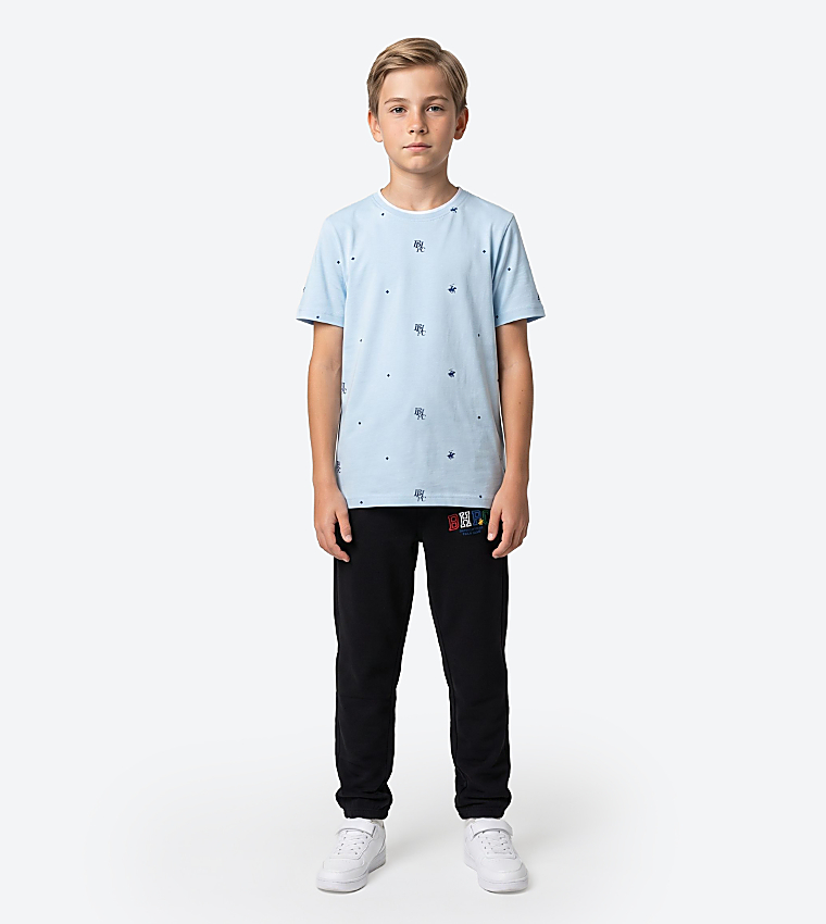 FAMILY AFFAIR Printed Crew Neck T-Shirt