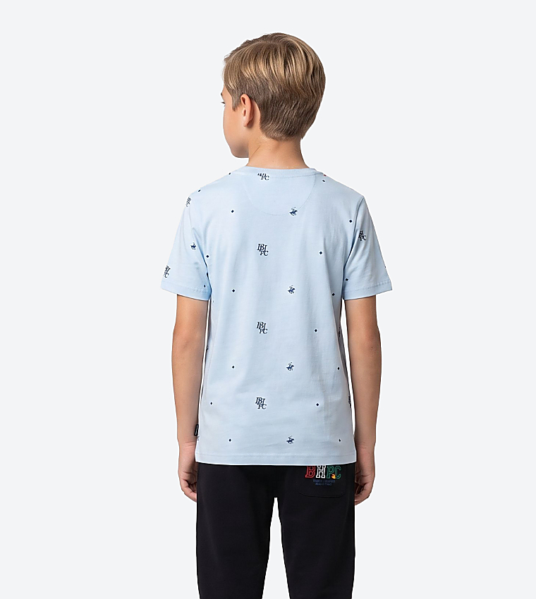 FAMILY AFFAIR Printed Crew Neck T-Shirt