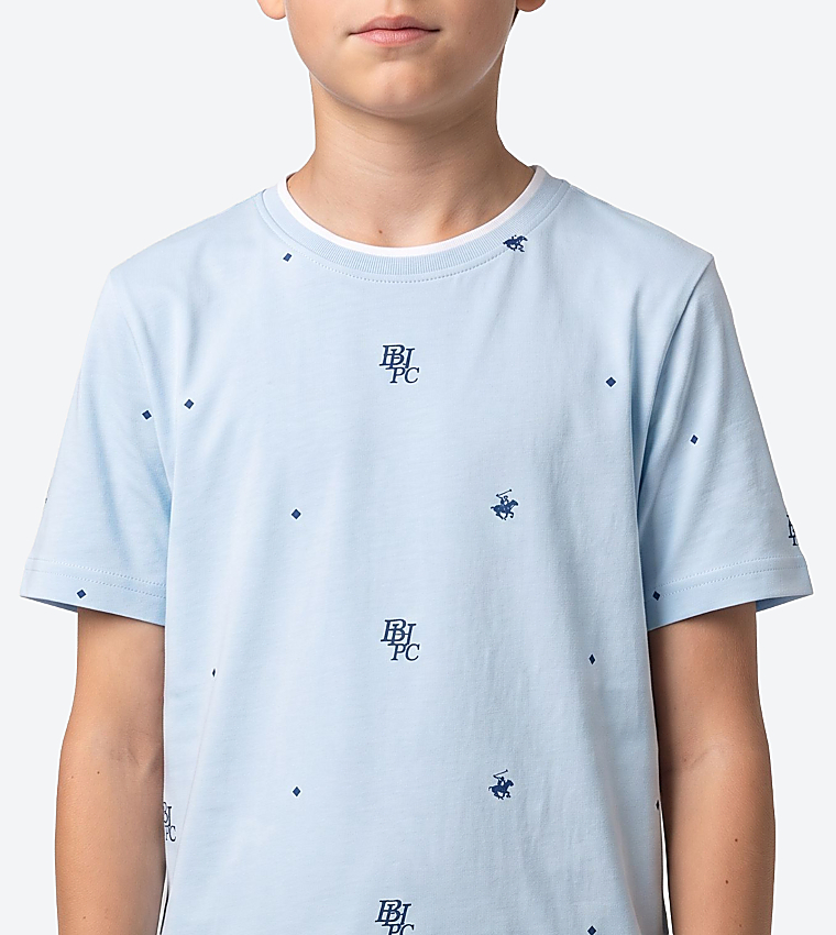 FAMILY AFFAIR Printed Crew Neck T-Shirt