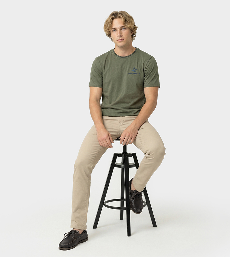 Graphic Crew Neck T-Shirt