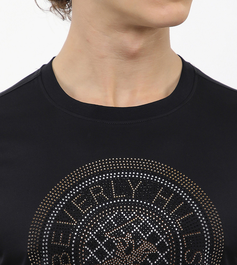Logo Printed Crew Neck T-Shirt