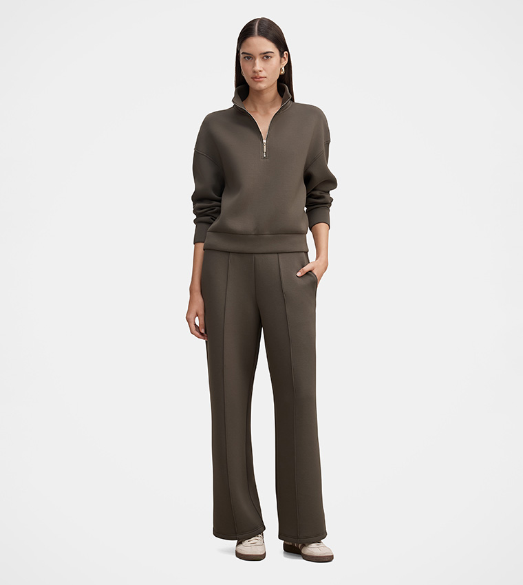 Forever New  Casual Pants - Olive Casual Pants