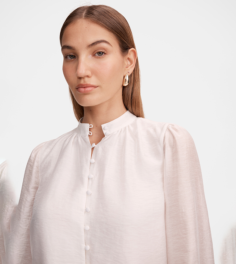 ROBIN Trim Cuff Shirt