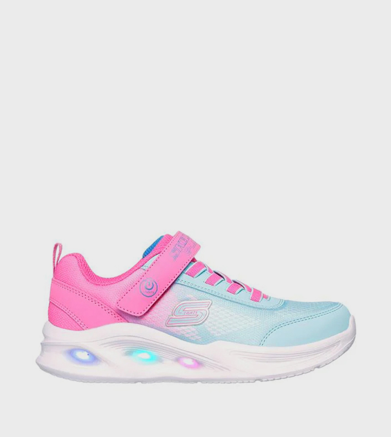 Logo Printed Velcro Closure Sneakers