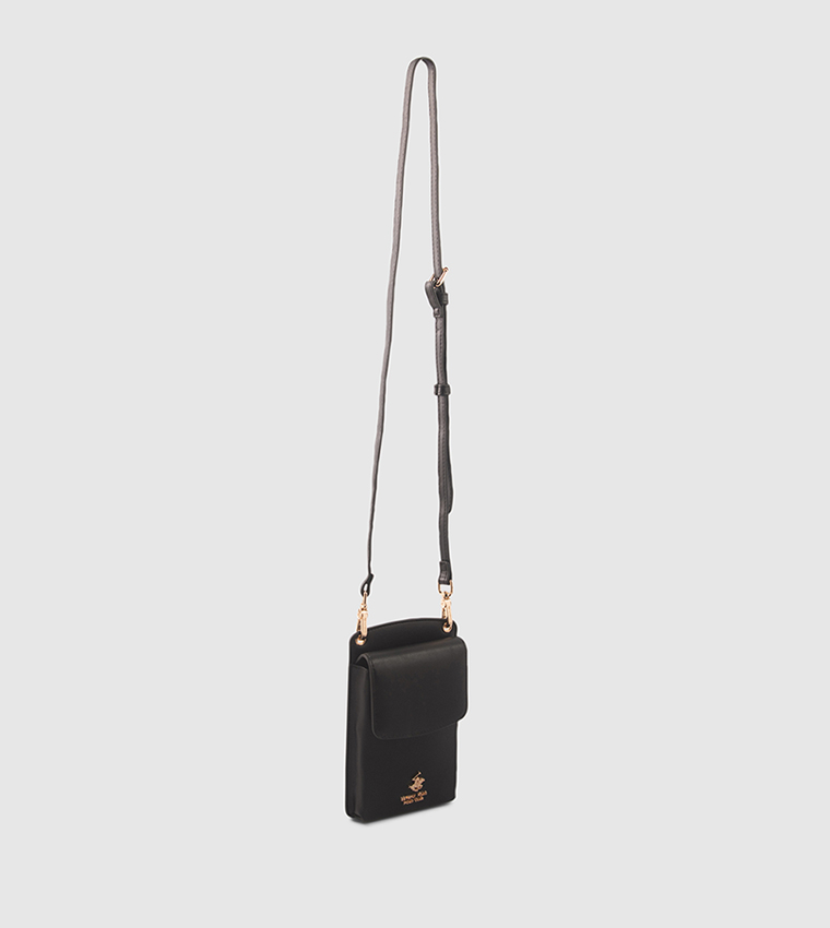 Textured Crossbody Phone Bag