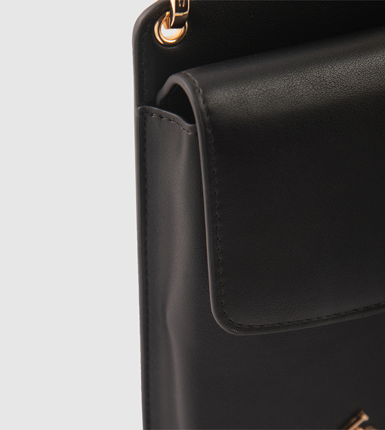 Textured Crossbody Phone Bag