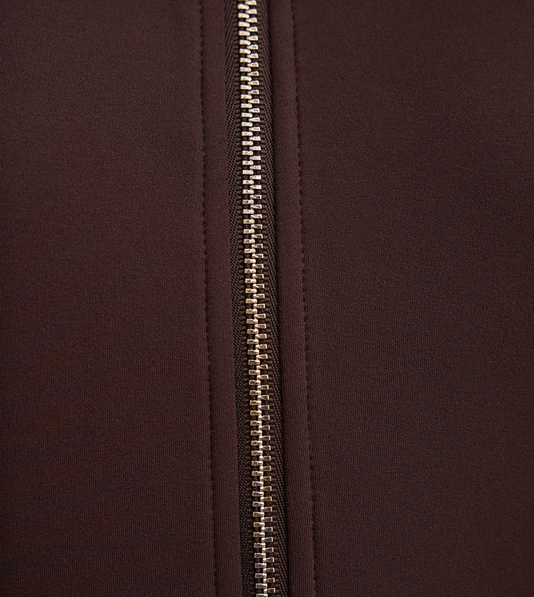 Forever New  Casual Jackets - Brown Casual Jackets