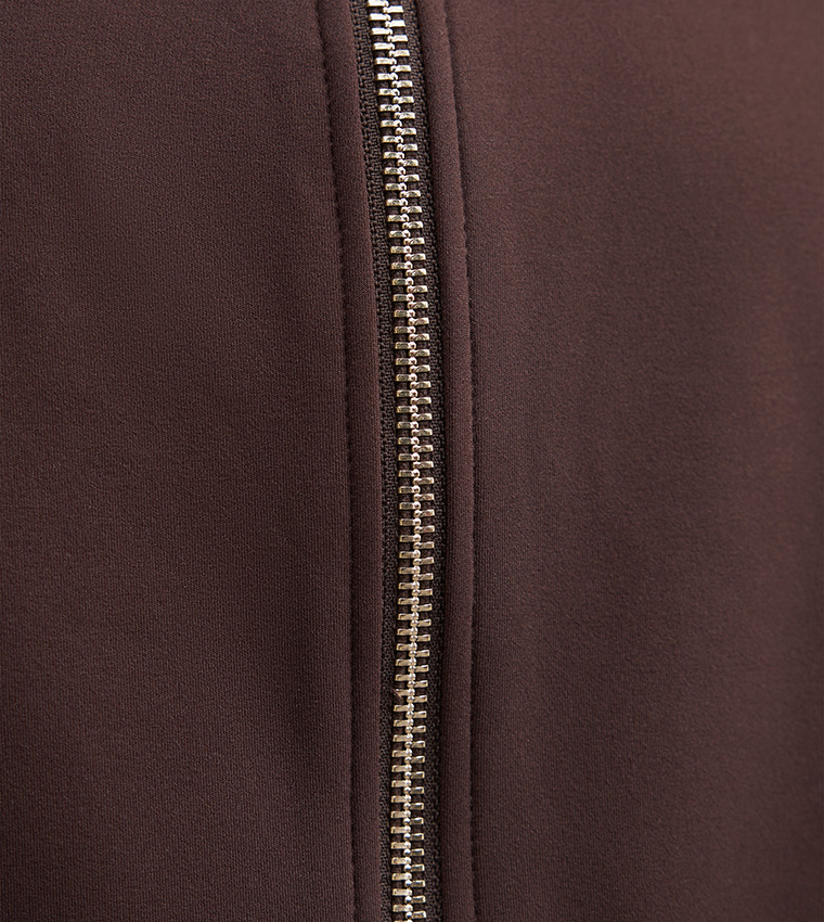 Forever New  Casual Jackets - Brown Casual Jackets