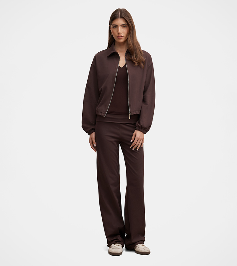 Forever New  Casual Jackets - Brown Casual Jackets