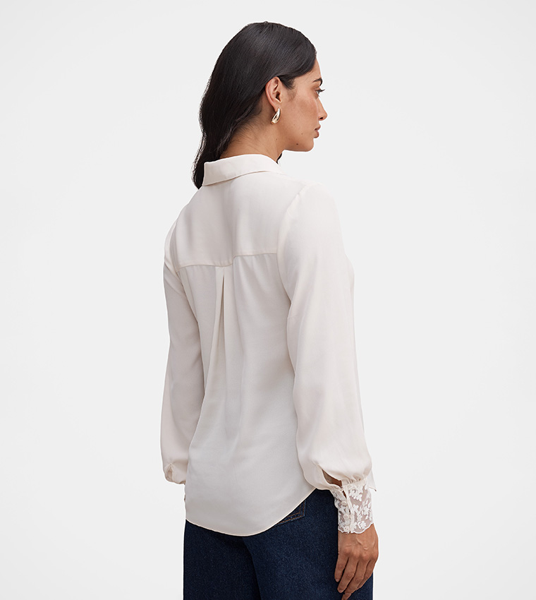 Forever New  Shirts - Cream Shirts
