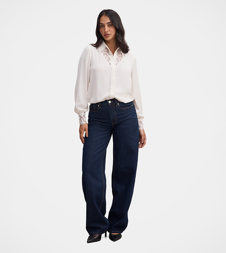 Forever New  Shirts - Cream Shirts