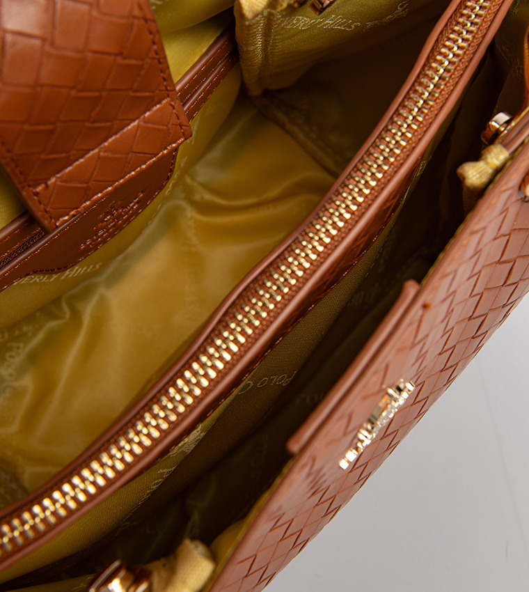 Braided Detail Satchel Bag