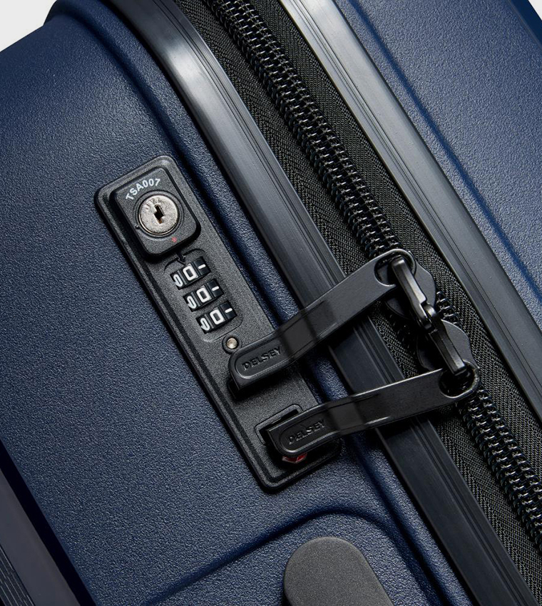 BELMONT PLUS Hardcase 4 Double Wheel Cabin Luggage Trolley Bag, 55cm