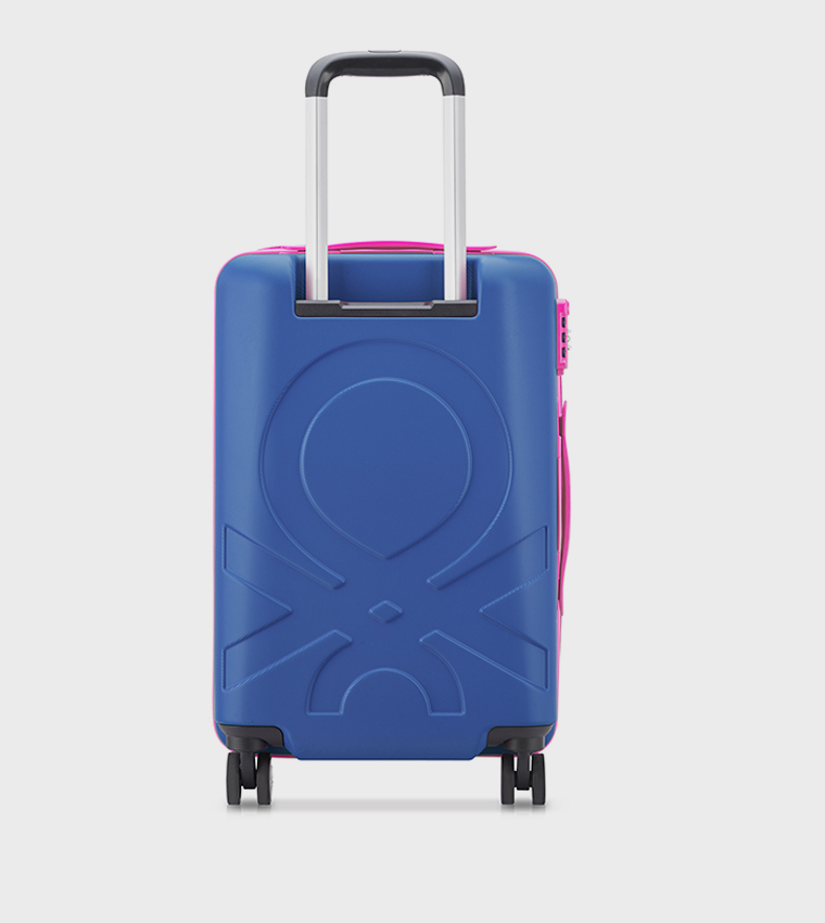 FABRICA 4 Double Wheel Hardcase Cabin Luggage Trolley Bag, 55cm