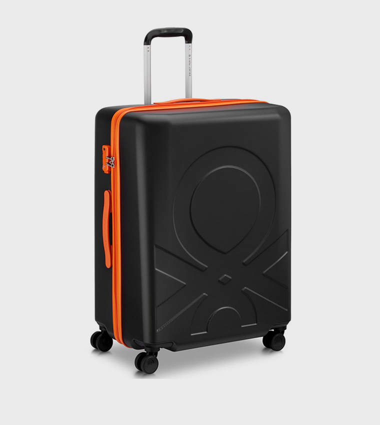 FABRICA 4 Double Wheel Hardcase Check-In Luggage Trolley Bag, 70cm