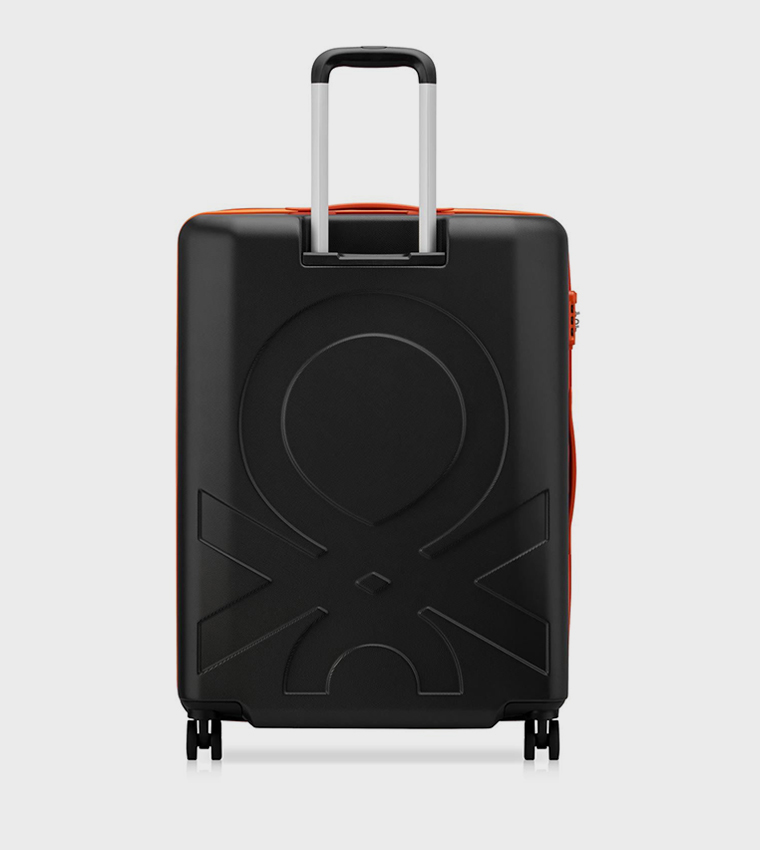 FABRICA 4 Double Wheel Hardcase Check-In Luggage Trolley Bag, 70cm