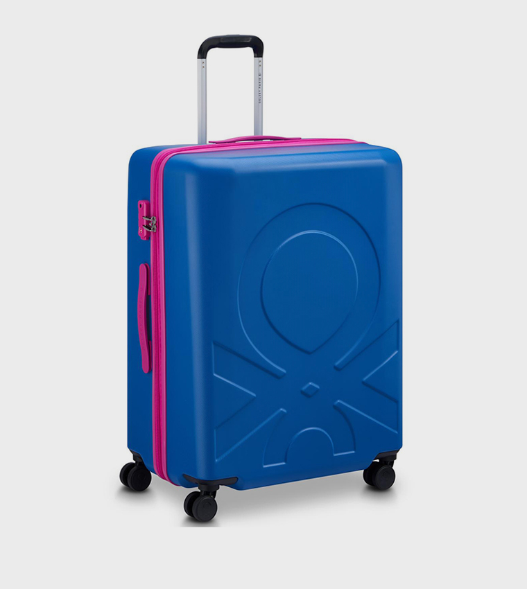 FABRICA 4 Double Wheel Hardcase Check-In Luggage Trolley Bag, 70cm