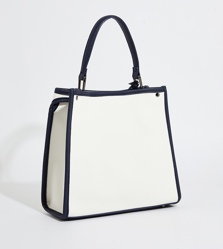 Beverly Hills Polo Club  Tote Bags - White Tote Bag