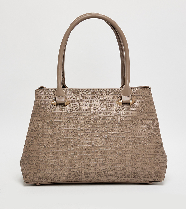 Logo Detail Satchel Bag