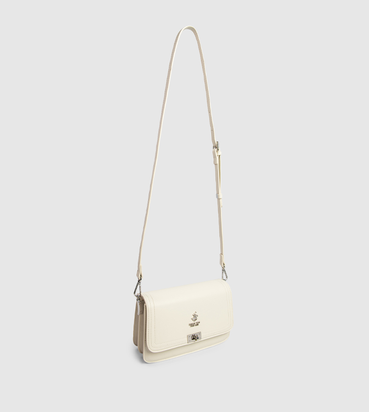 Beverly Hills Polo Club  Crossbody Bags - Off White Cross Body Bags