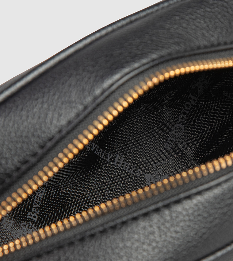 Textured Zippered Camera Bag