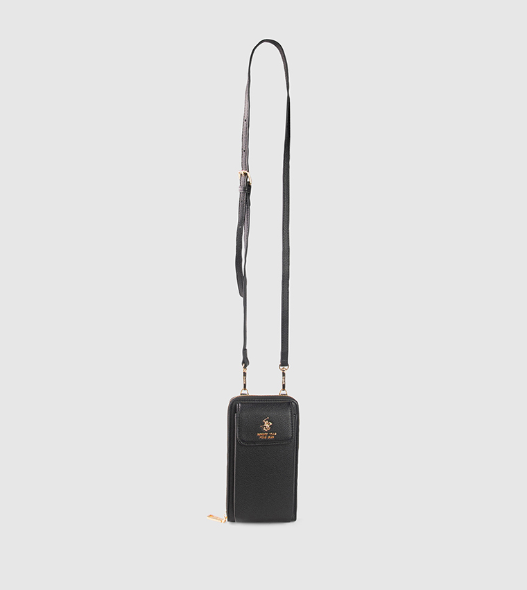Textured Phone Crossbody Bag