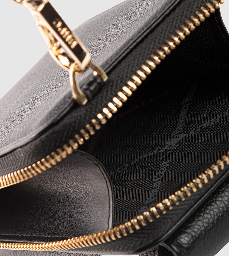 Textured Phone Crossbody Bag