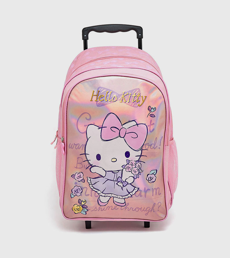 R&B  Trolley Backpack Set - Purple Trolley Backpack Set