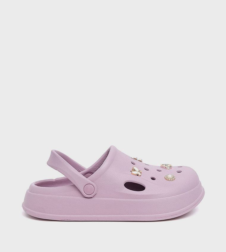 Charms Slingback Clogs