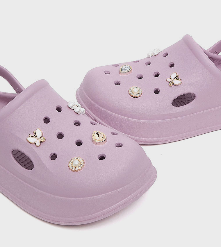 Charms Slingback Clogs