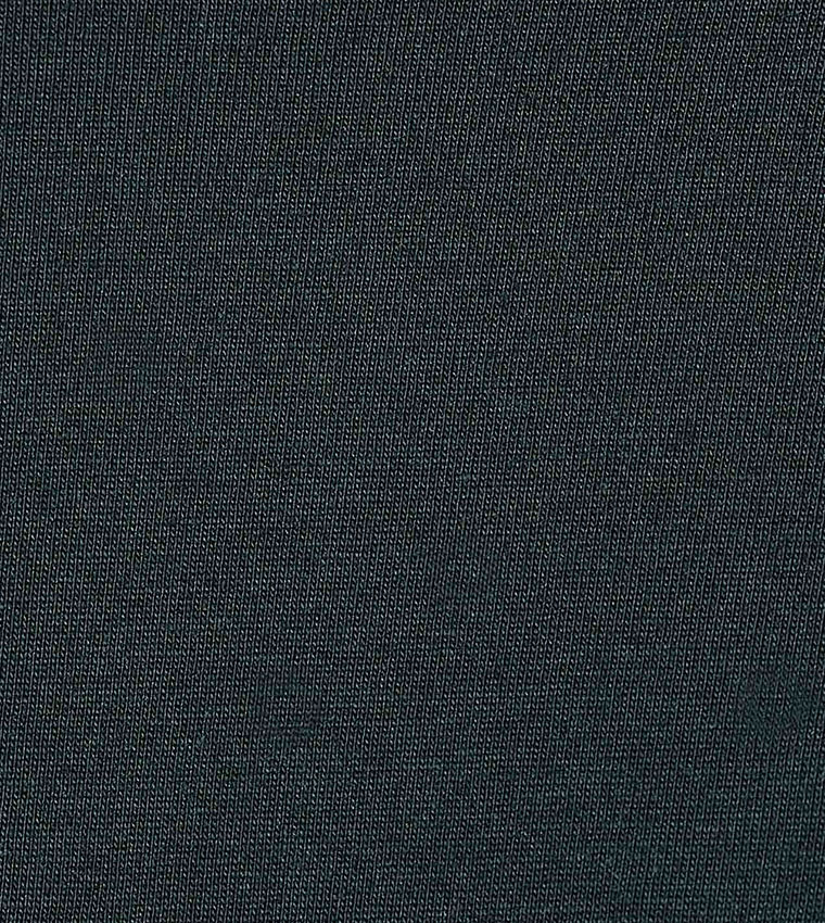 Solid T-Shirt with Crew Neck and Short Sleeves