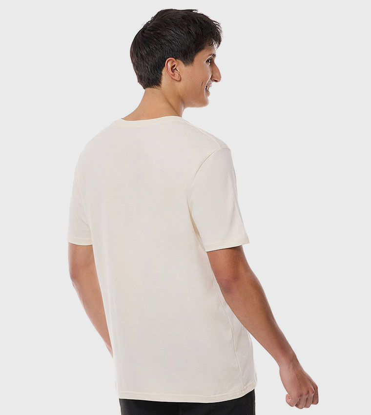 Solid T-Shirt with Crew Neck and Short Sleeves