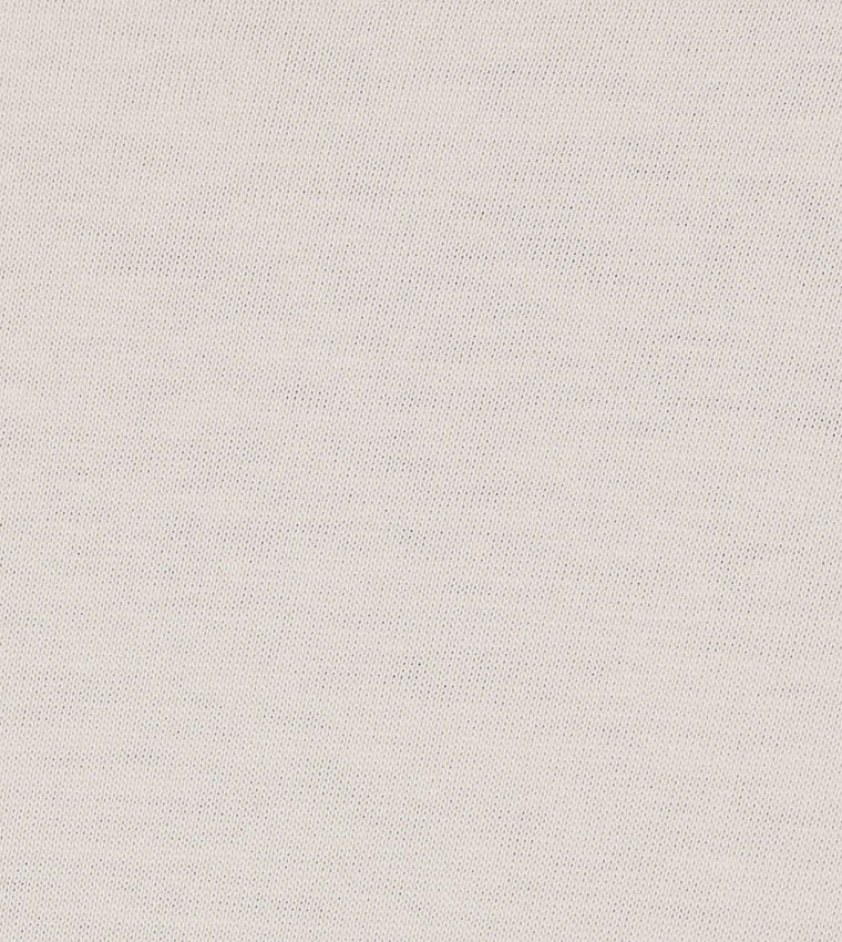 Solid T-Shirt with Crew Neck and Short Sleeves