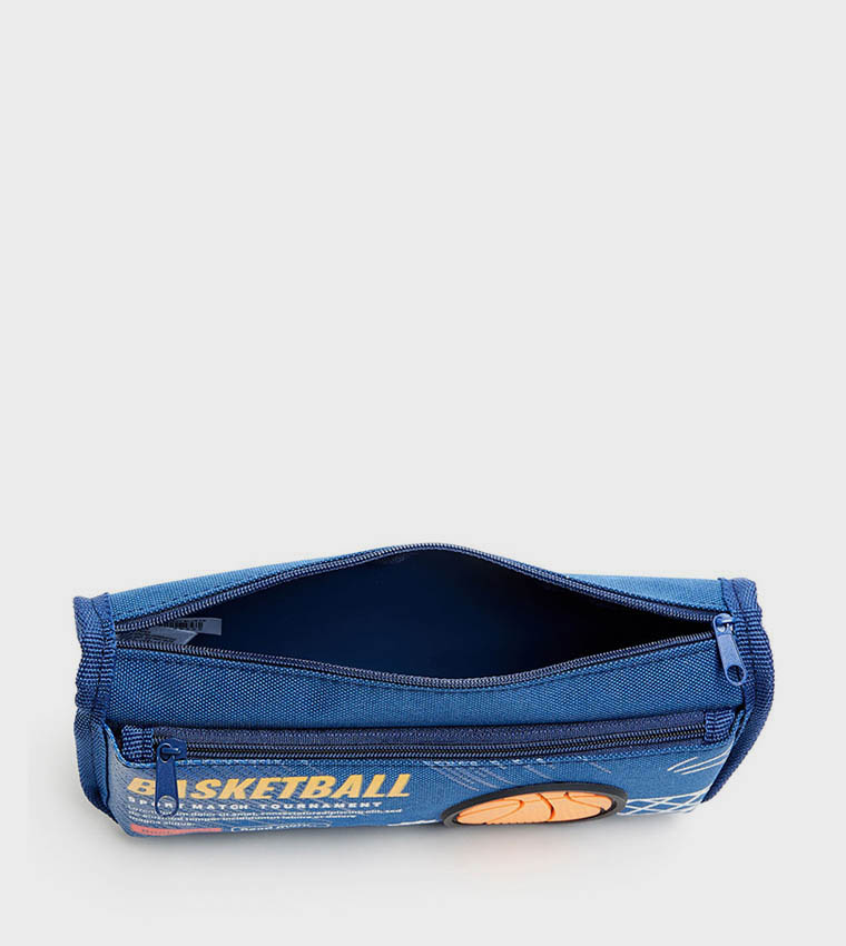 Basketball Printed Pencil Pouch