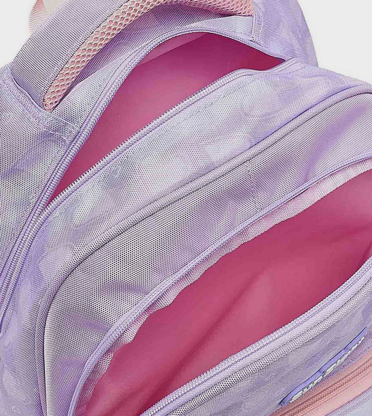 Unicorn Printed Zip Around Backpack