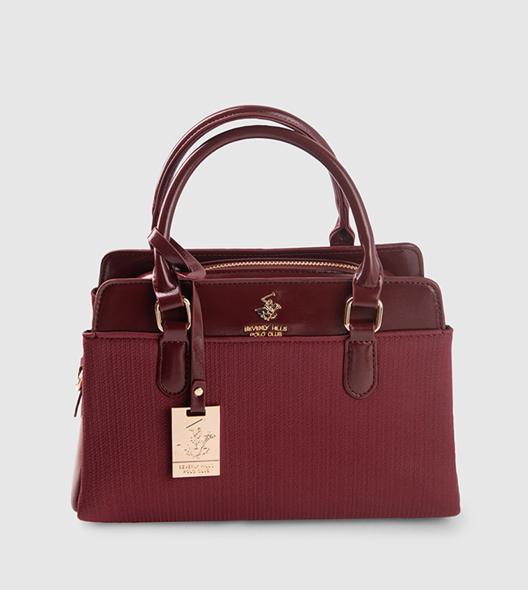 بيفرلي هيلز بولو كلوب  حقائب ساتشل  - خمري  Satchel Bags