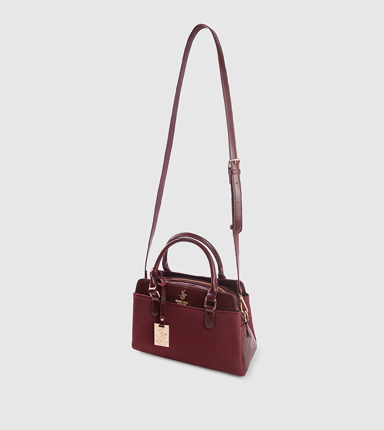 بيفرلي هيلز بولو كلوب  حقائب ساتشل  - خمري  Satchel Bags