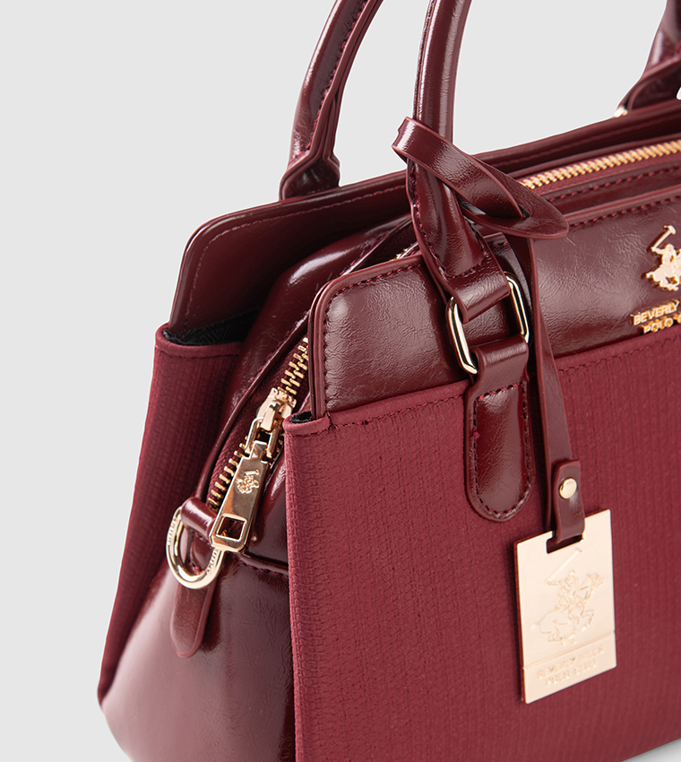 بيفرلي هيلز بولو كلوب  حقائب ساتشل  - خمري  Satchel Bags