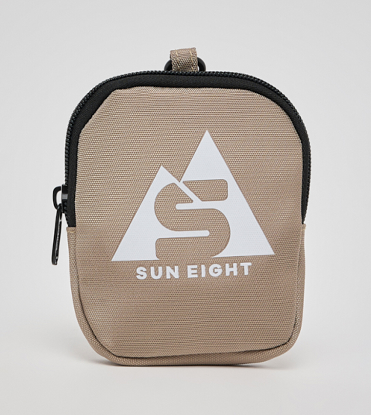 Color Block Backpack with Coin Pouch