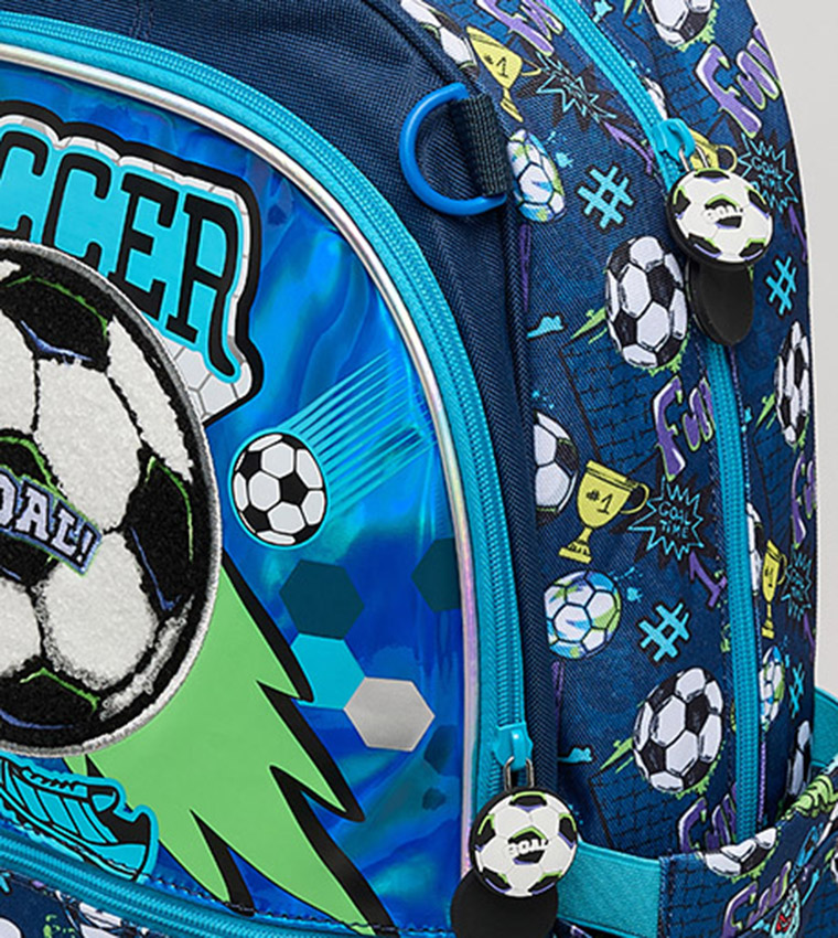 Printed Trolley Backpack