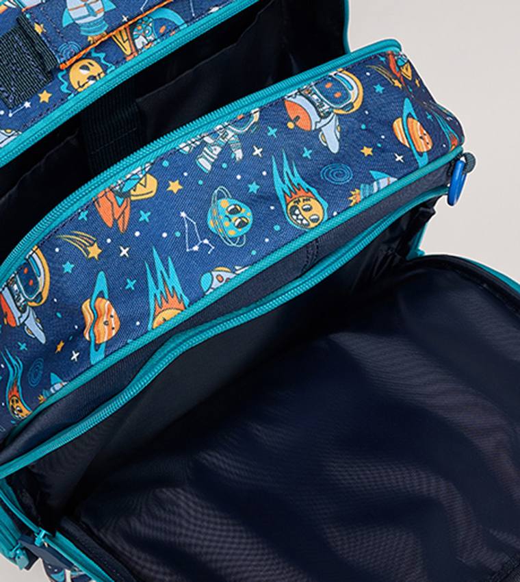 R&B  Trolley Backpack - Blue Trolley Backpack