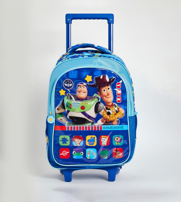 R&B  Trolley Backpack Set - Blue Trolley Backpack Set