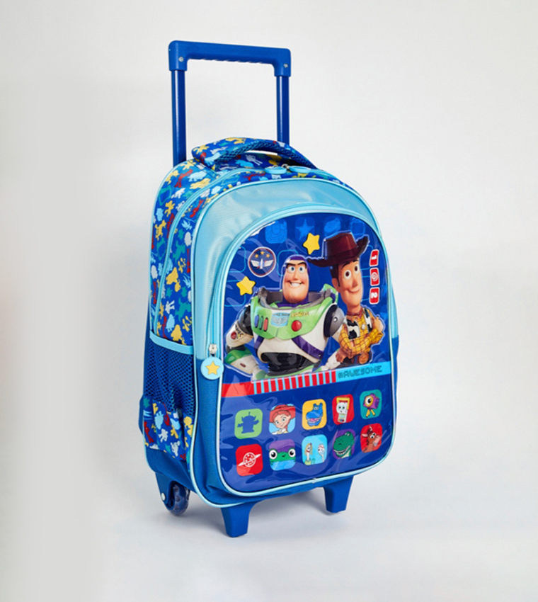 R&B  Trolley Backpack Set - Blue Trolley Backpack Set