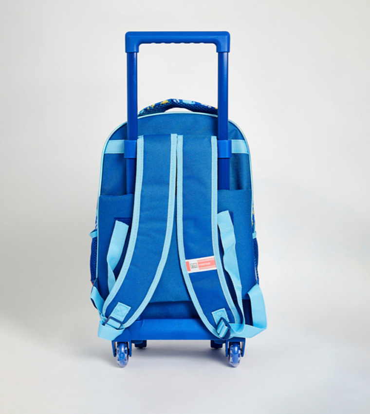 R&B  Trolley Backpack Set - Blue Trolley Backpack Set