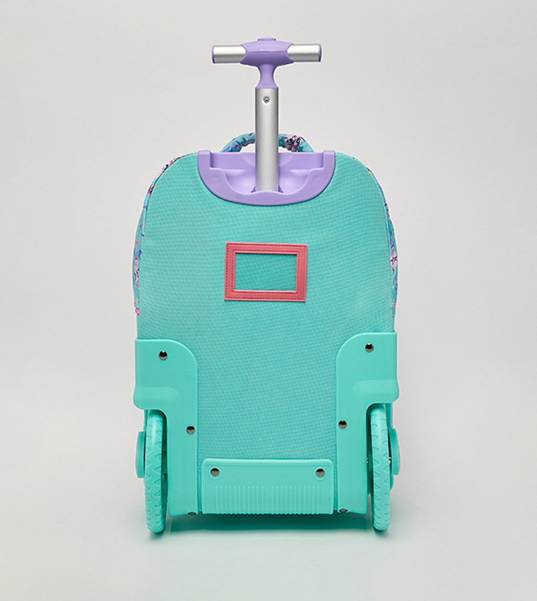 Printed Trolley Backpack