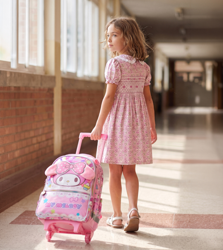 R&B  Trolley Backpack - Pink Trolley Backpack